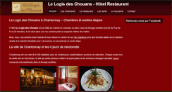 Desktop Screenshot of lelogisdeschouans.fr