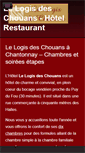 Mobile Screenshot of lelogisdeschouans.fr